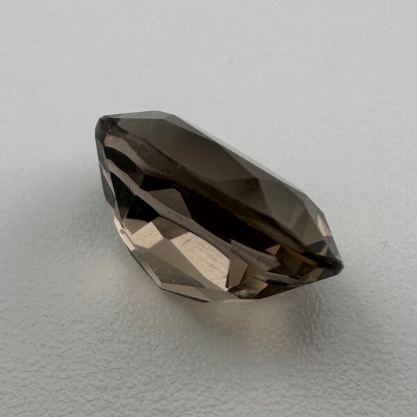 Smokey quartz side view